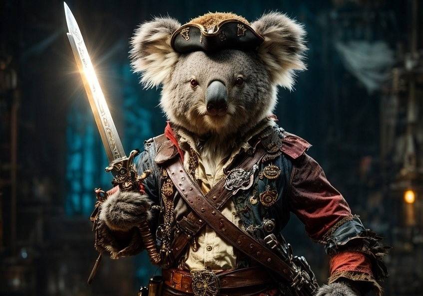 Koala Pirate of Value